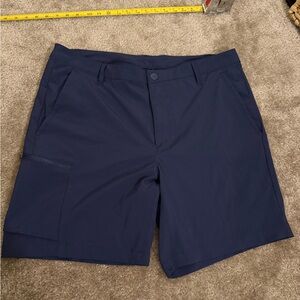 All in Motion Dark Blue Men's Flat Front Shorts